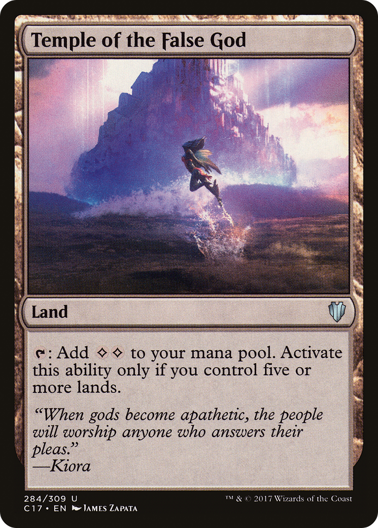 Temple of the False God (C17-284)  - Commander 2017