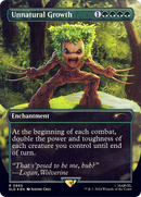 Unnatural Growth (Rainbow Foil) (SLD-865)  Foil - Secret Lair Drop (Borderless)