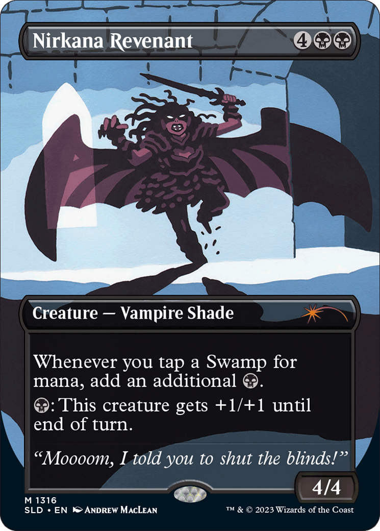 Nirkana Revenant (SLD-1316)  - Secret Lair Drop (Borderless)