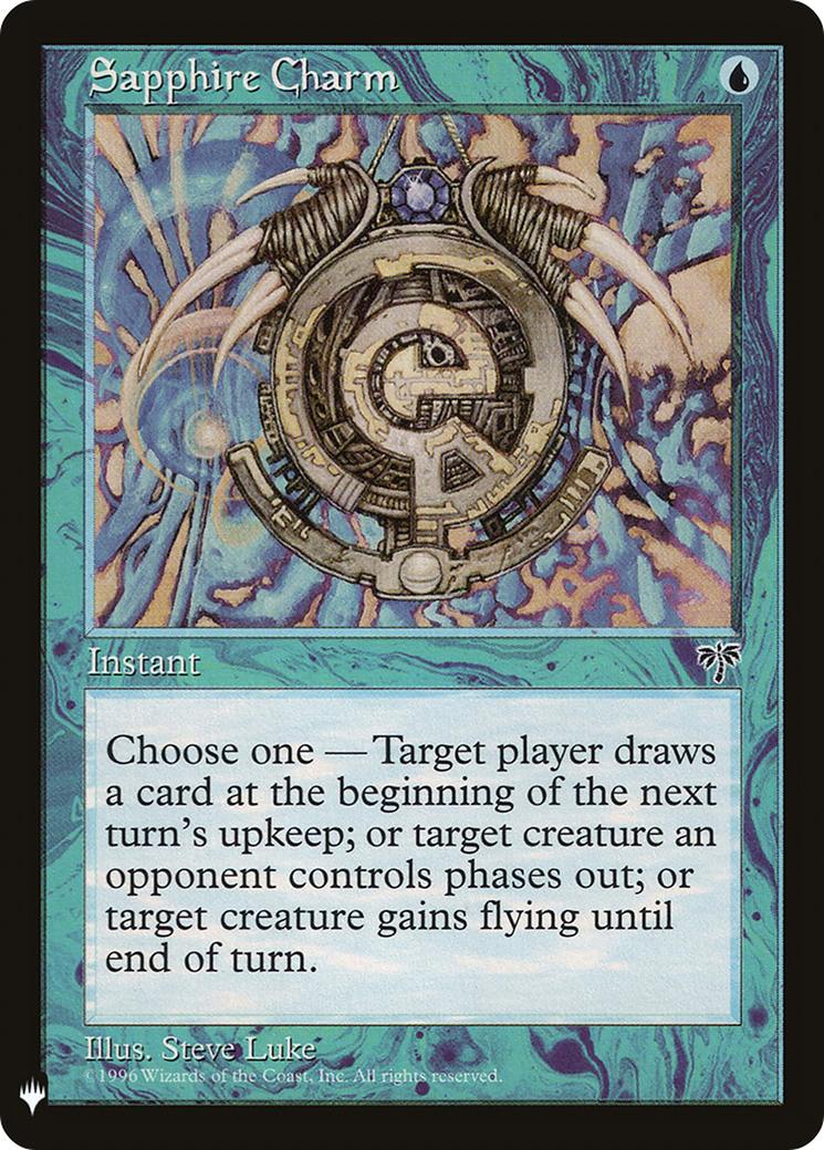 Sapphire Charm (LIST-089)  - The List