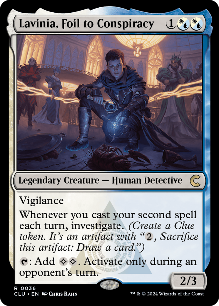 Lavinia, Foil to Conspiracy (CLU-036)  - Ravnica: Clue Edition
