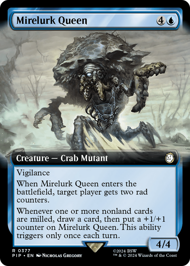 Mirelurk Queen (Extended Art) (PIP-377)  Foil - Fallout: (Extended Art)