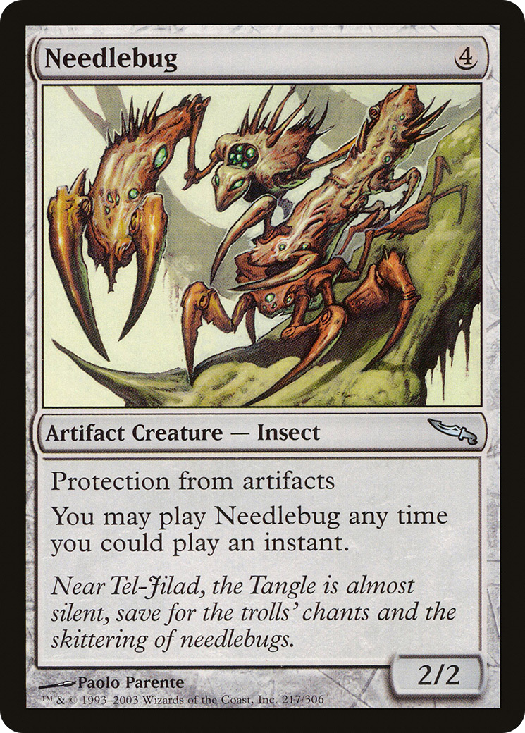 Needlebug (MRD-217)  Foil - Mirrodin
