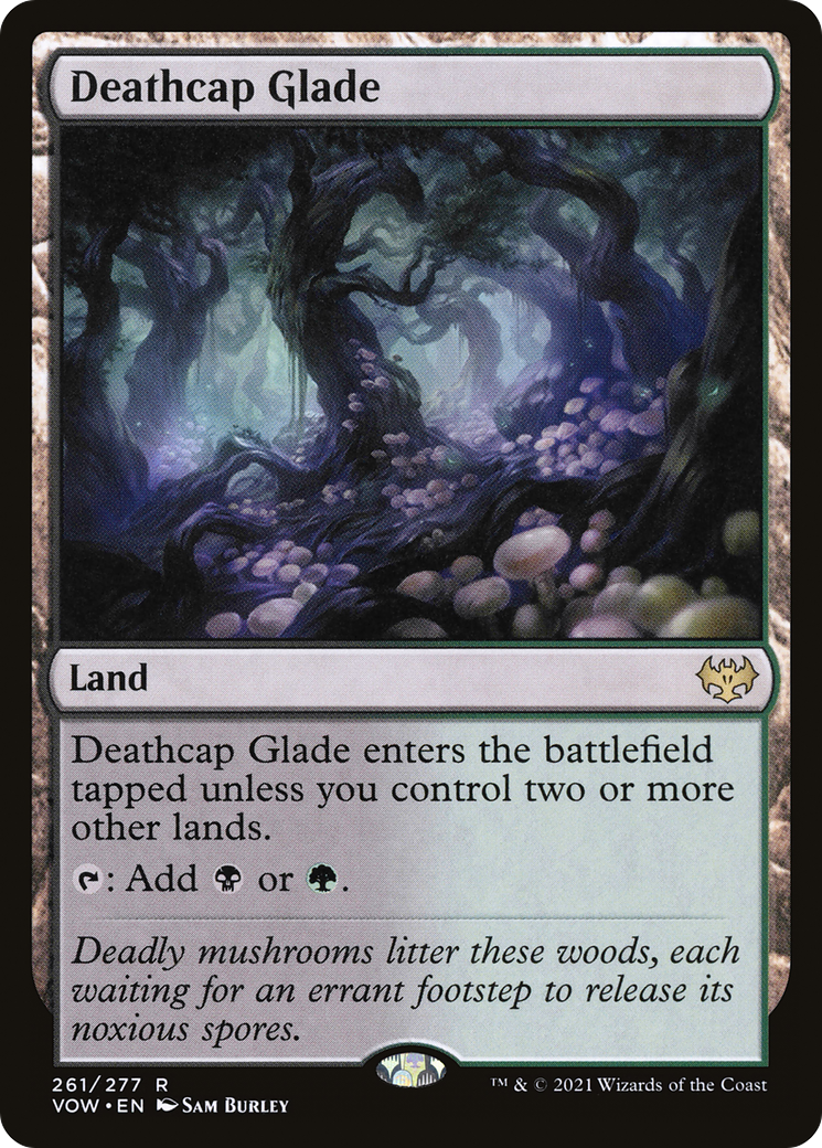 Deathcap Glade (VOW-261)  - Innistrad: Crimson Vow