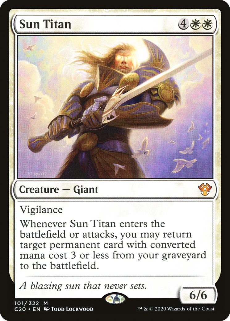 Sun Titan (C20-101)  - Commander 2020