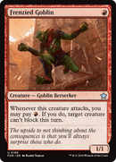 Frenzied Goblin (FDN-199)  Foil - Foundations