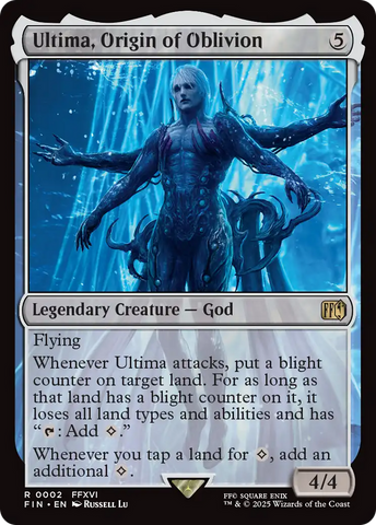 Ultima, Origin of Oblivion (FIN-002)  Foil - FINAL FANTASY