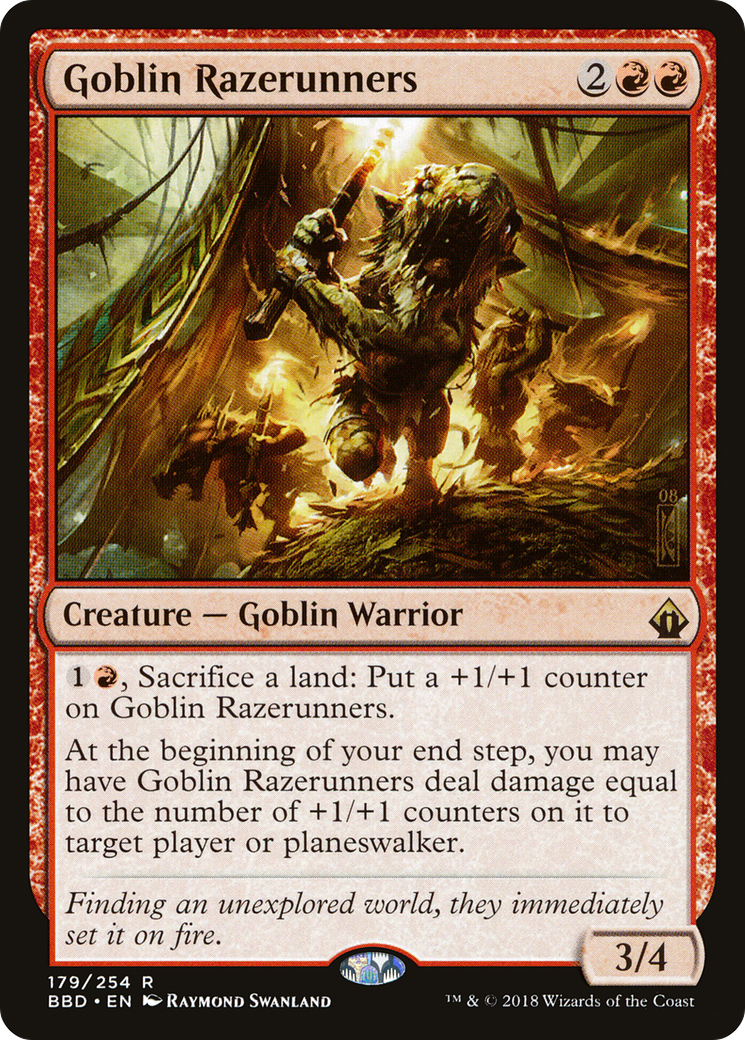 Goblin Razerunners (BBD-179)  - Battlebond