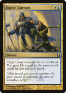 Search Warrant (RTR-193)  Foil - Return to Ravnica