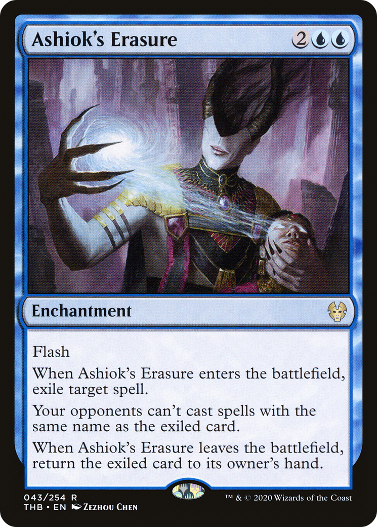Ashiok's Erasure (THB-043)  - Theros Beyond Death