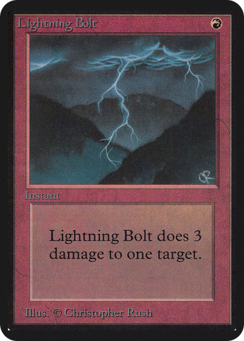 Lightning Bolt [Alpha Edition]