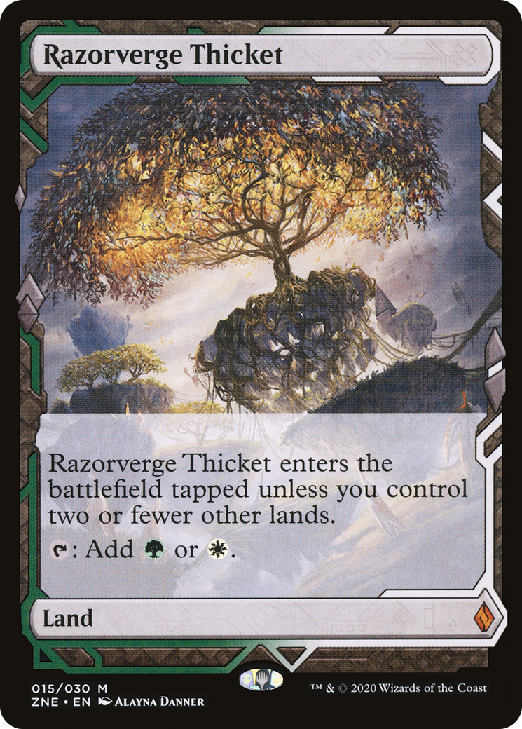 Razorverge Thicket (ZNE-015)  - Zendikar Rising Expeditions