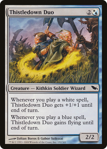 Thistledown Duo (SHM-152)  Foil - Shadowmoor