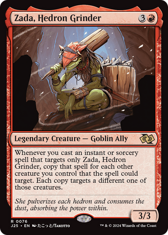 Zada, Hedron Grinder (Anime) (J25-076)  - Foundations Jumpstart