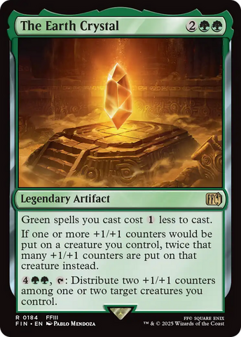 The Earth Crystal (FIN-184)  Foil - FINAL FANTASY