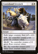 Contraband Livestock (CLB-012)  - Commander Legends: Battle for Baldur's Gate