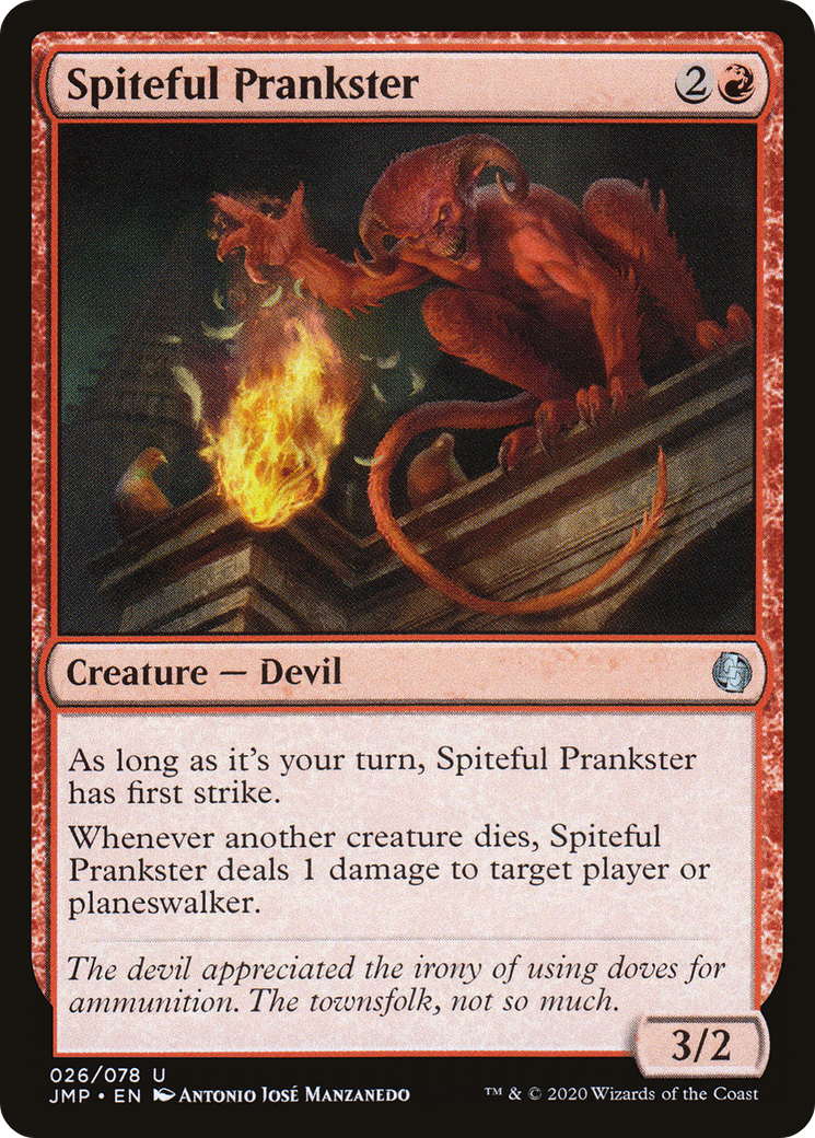 Spiteful Prankster (JMP-026)  - Jumpstart