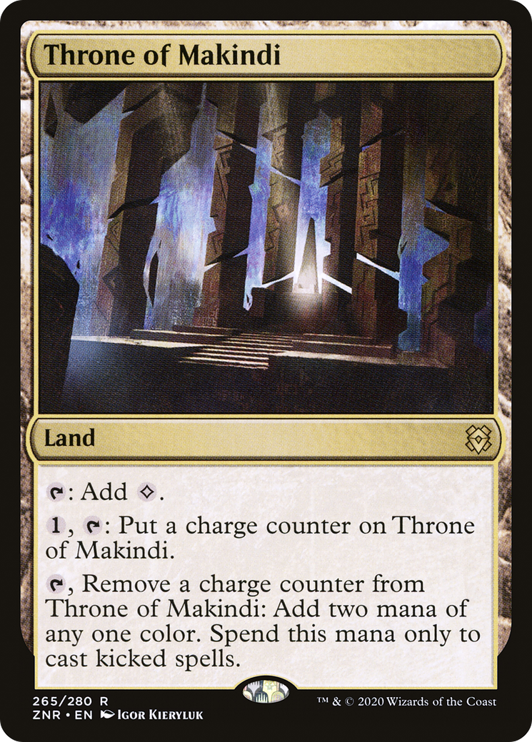 Throne of Makindi (ZNR-265)  - Zendikar Rising