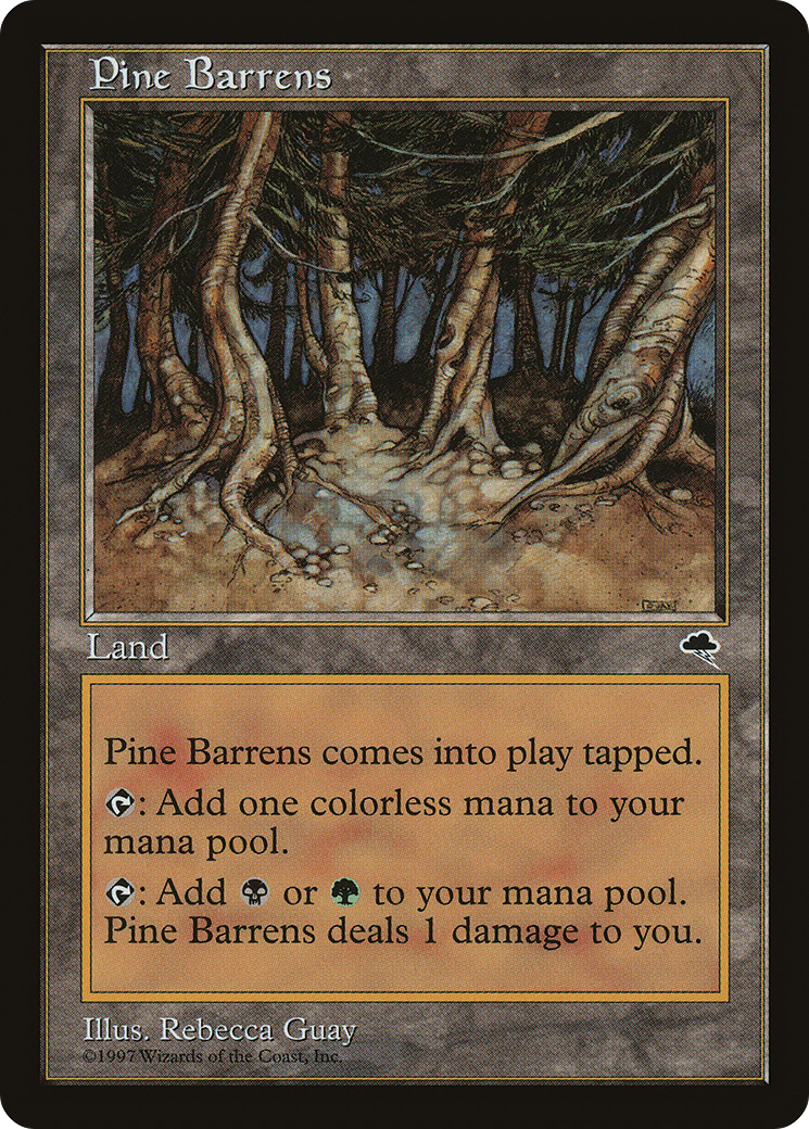 Pine Barrens (TMP-321)  - Tempest