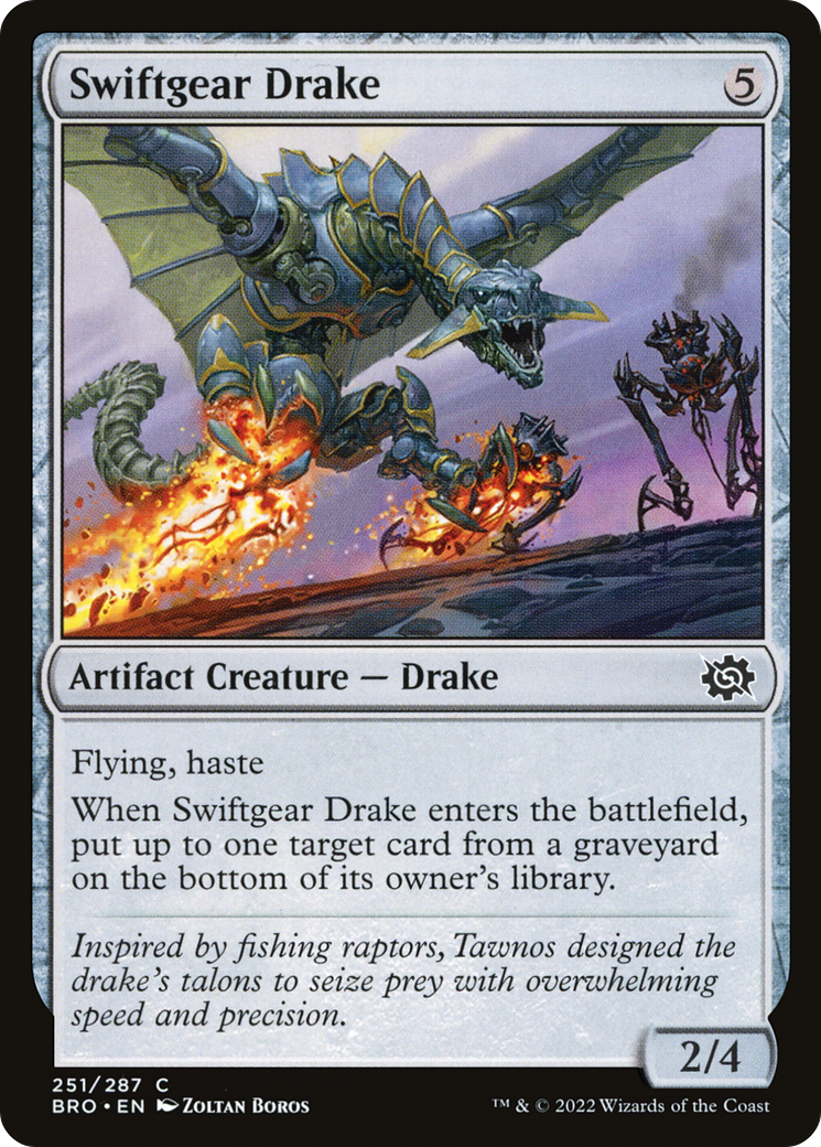 Swiftgear Drake (BRO-251)  - The Brothers' War