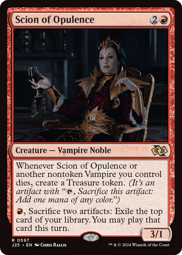 Scion of Opulence (J25-597)  - Foundations Jumpstart