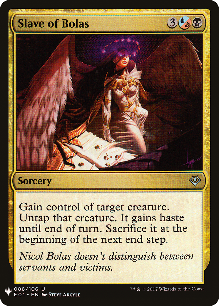 Slave of Bolas (LIST-E01-86)  - The List