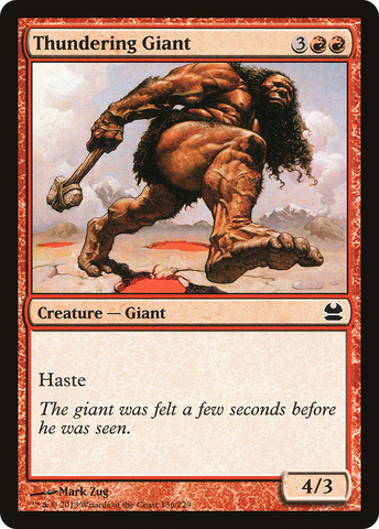 Thundering Giant (MMA-136)  Foil - Modern Masters