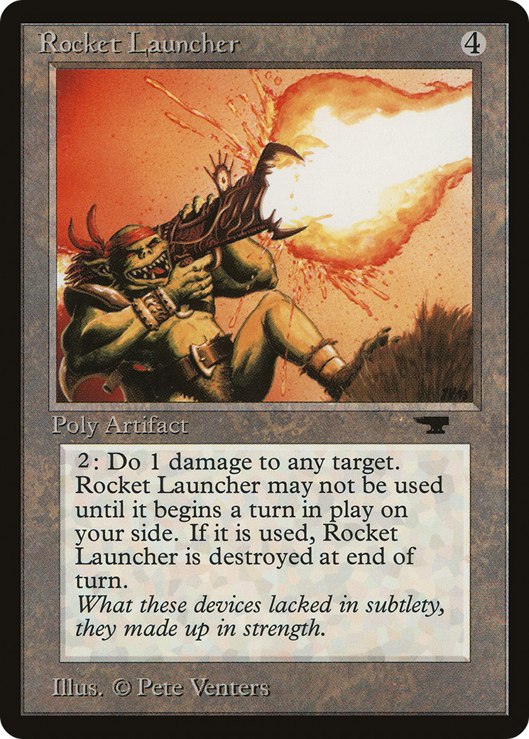 Rocket Launcher (ATQ-)  - Antiquities