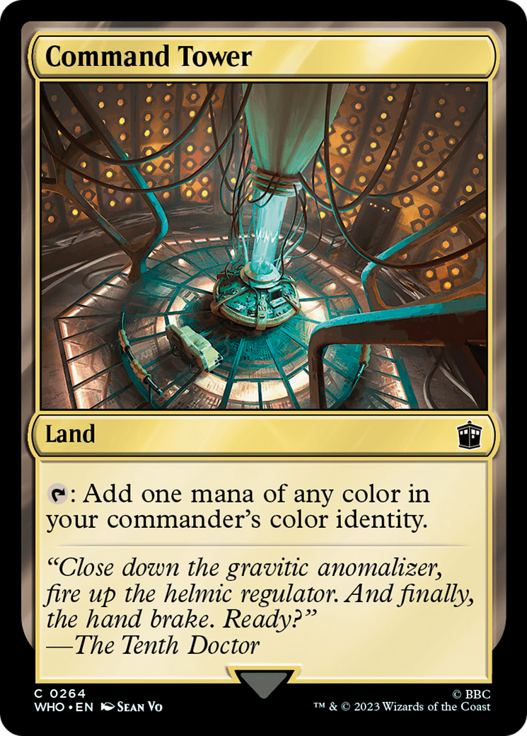 Command Tower (0264) (WHO-264)  Foil - Doctor Who