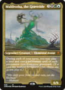 Muldrotha, the Gravetide (Foil Etched) (CMR-528)  Foil - Commander Legends