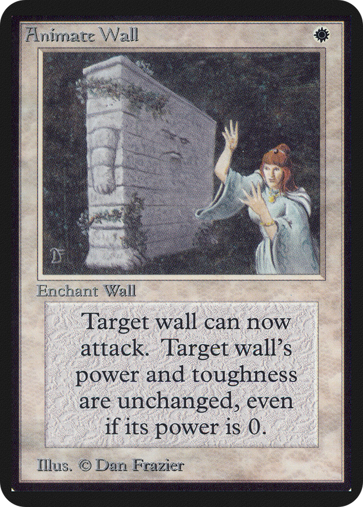 Animate Wall (LEA-)  - Limited Edition Alpha