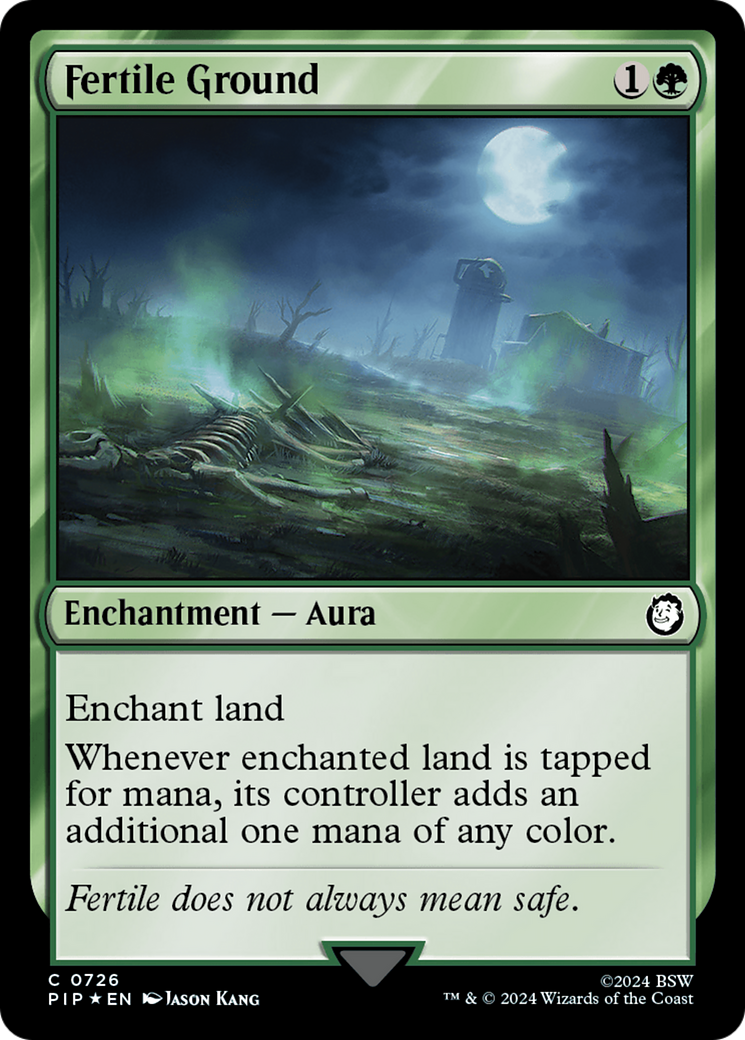 Fertile Ground (Surge Foil) (PIP-726)  Foil - Fallout