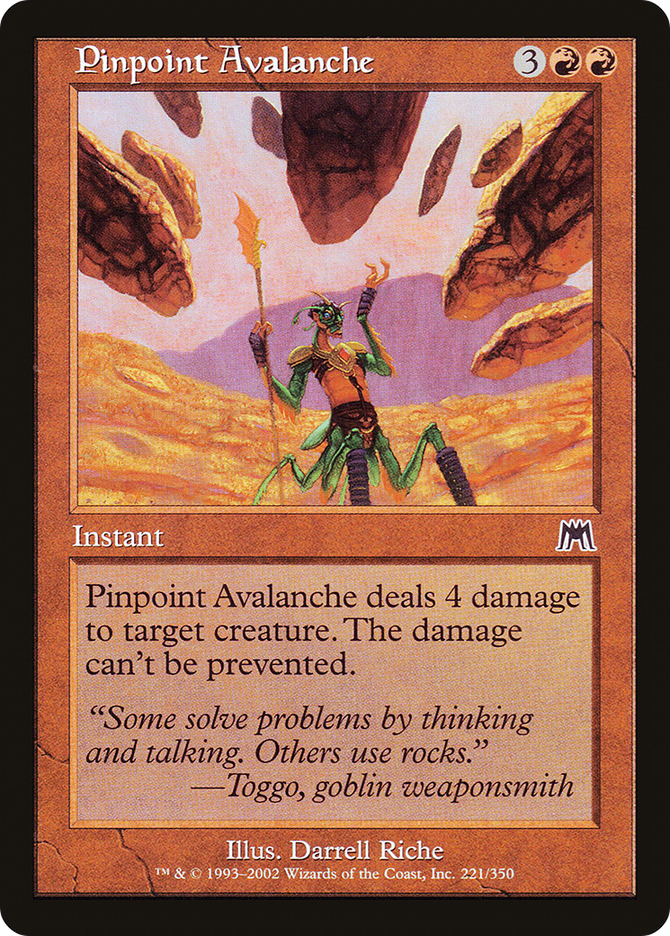 Pinpoint Avalanche (ONS-221)  Foil - Onslaught