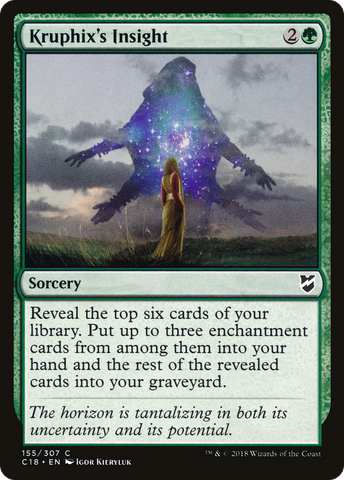 Kruphix's Insight (C18-155)  - Commander 2018
