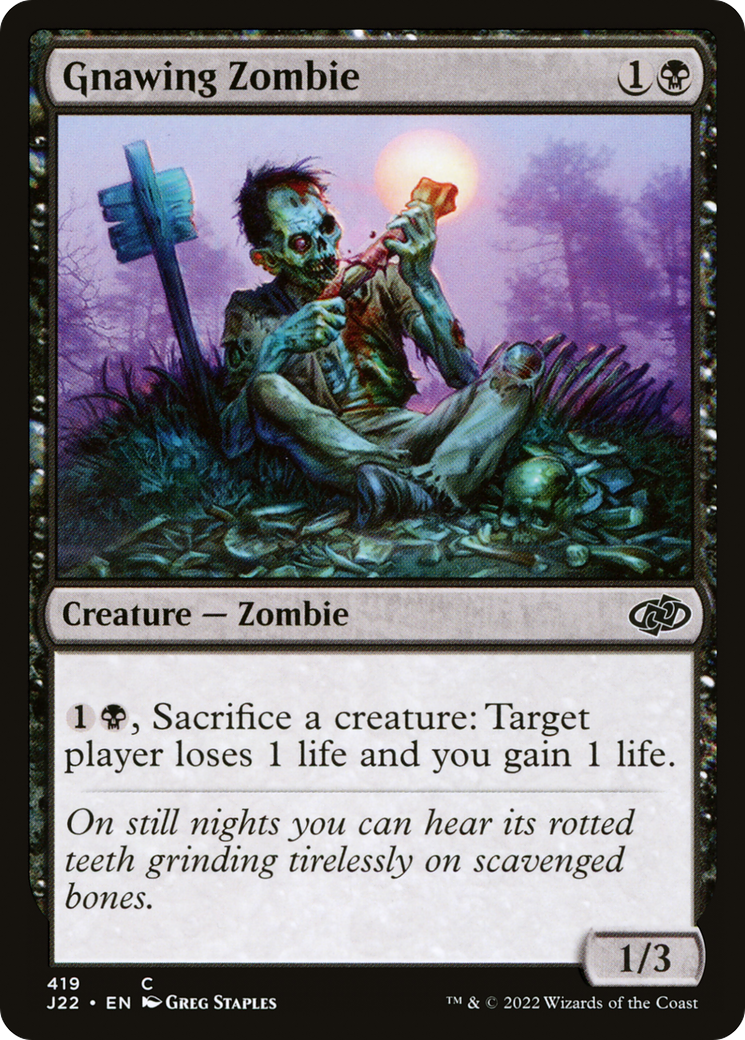 Gnawing Zombie (J22-419)  - Jumpstart 2022