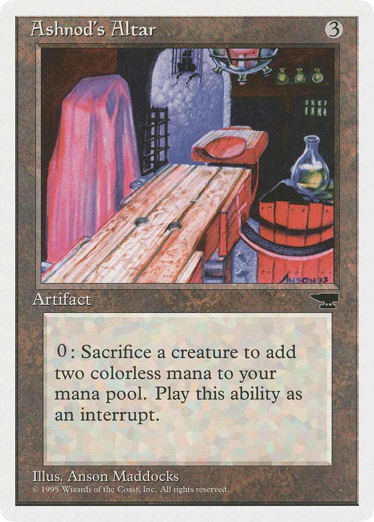 Ashnod's Altar (CHR-)  - Chronicles