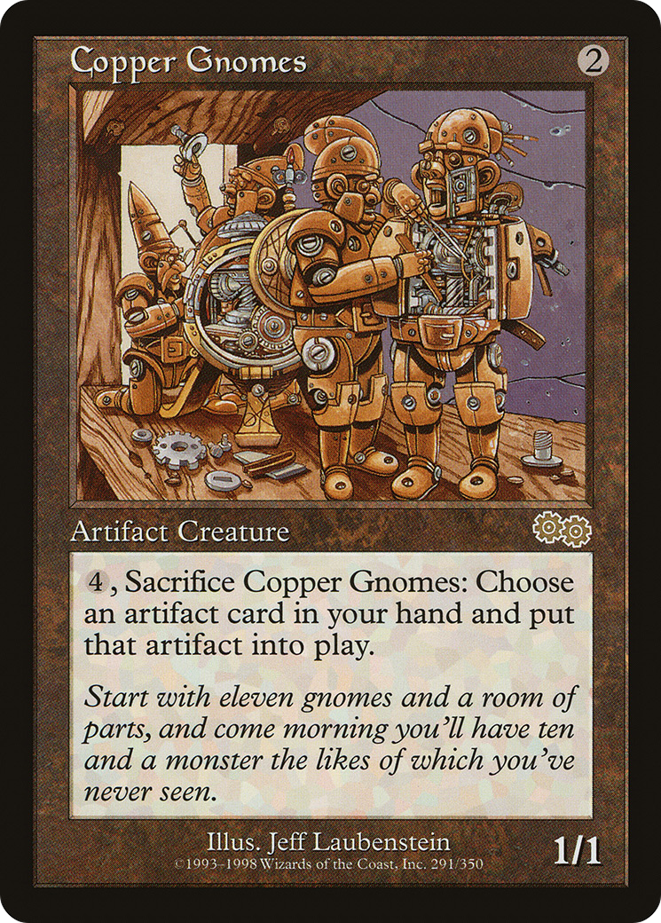 Copper Gnomes (USG-291)  - Urza's Saga