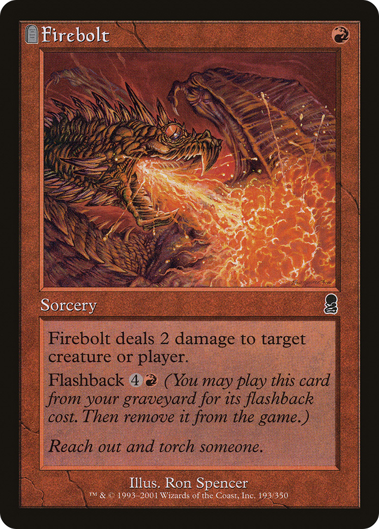 Firebolt (ODY-193)  - Odyssey: (tombstone)