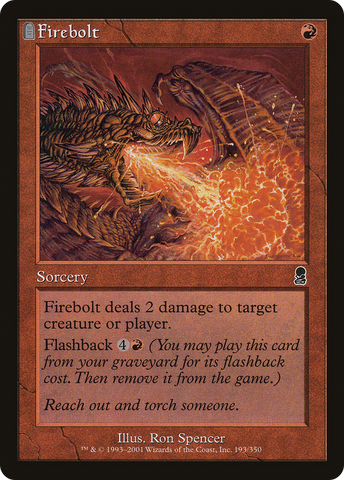 Firebolt (ODY-193)  - Odyssey: (tombstone)