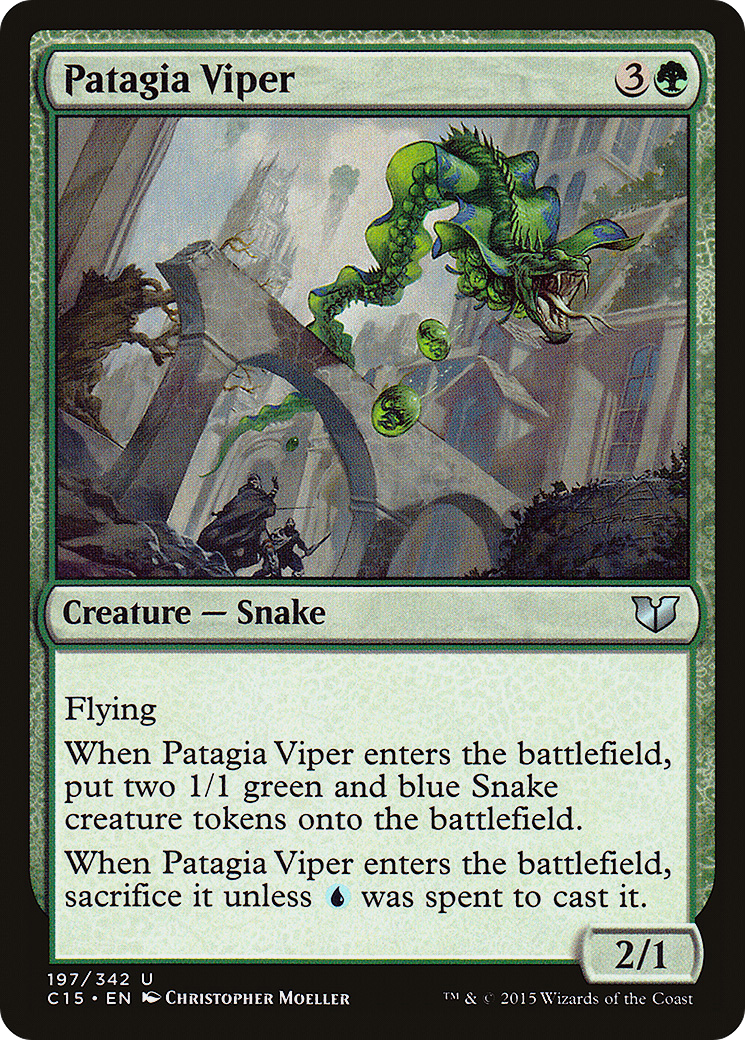 Patagia Viper (C15-197)  - Commander 2015
