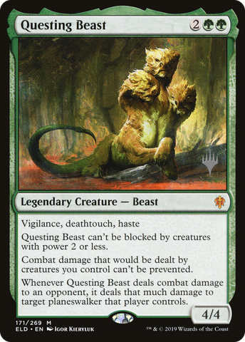 Questing Beast (PPELD-171)  - Throne of Eldraine Promos