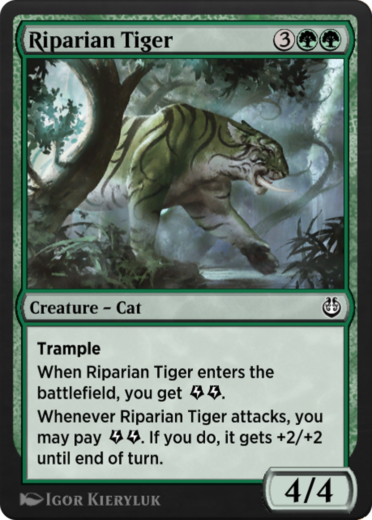 Riparian Tiger (KLR-178)  - Kaladesh Remastered