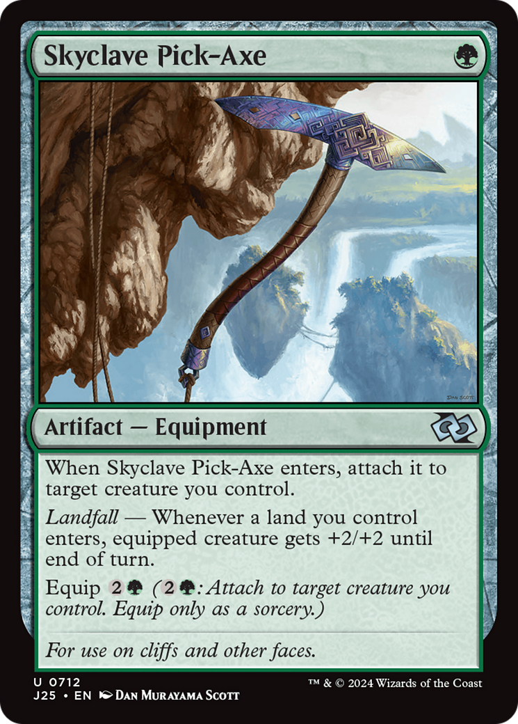 Skyclave Pick-Axe (J25-712)  - Foundations Jumpstart