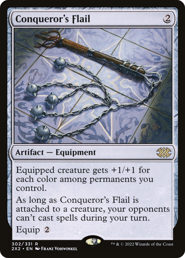 Conqueror's Flail (2X2-302)  - Double Masters 2022