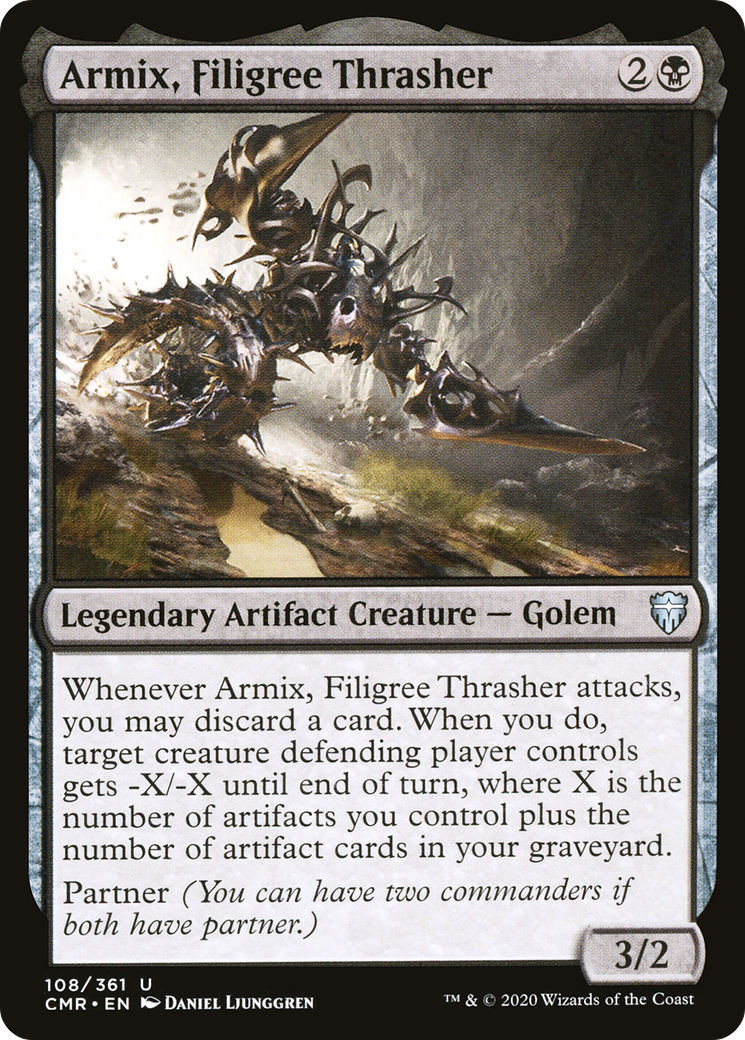 Armix, Filigree Thrasher (CMR-108)  - Commander Legends