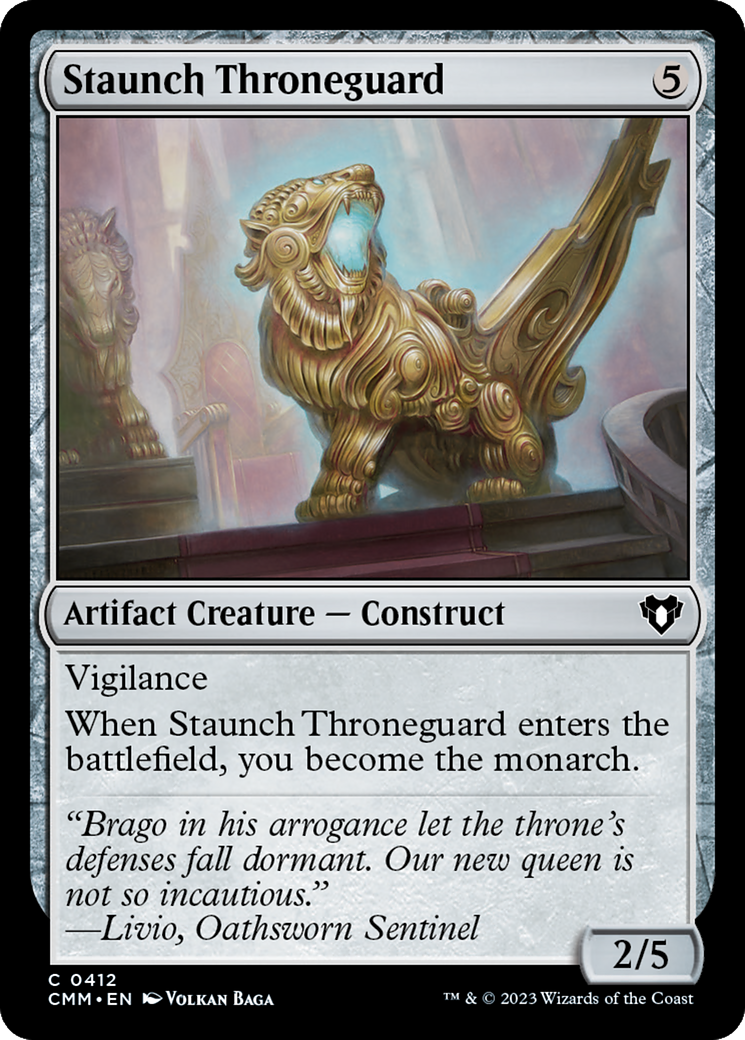 Staunch Throneguard (CMM-412)  - Commander Masters