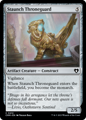 Staunch Throneguard (CMM-412)  - Commander Masters