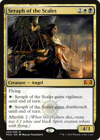 Seraph of the Scales (RNA-205)  - Ravnica Allegiance