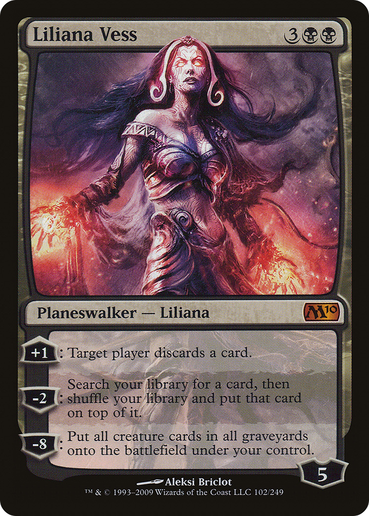 Liliana Vess (M10-102)  Foil - Magic 2010