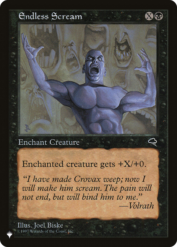 Endless Scream (LIST-TMP-132)  - The List